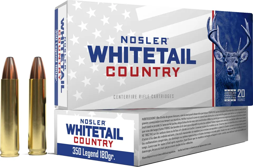 NOS 350LGND 180GR WCA SW 20RD 10BX/CS