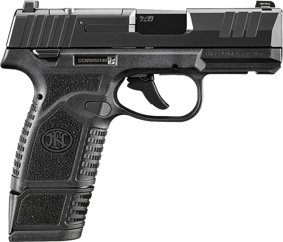 FNM REFLEX MRD 9MM MS BLK 15RD