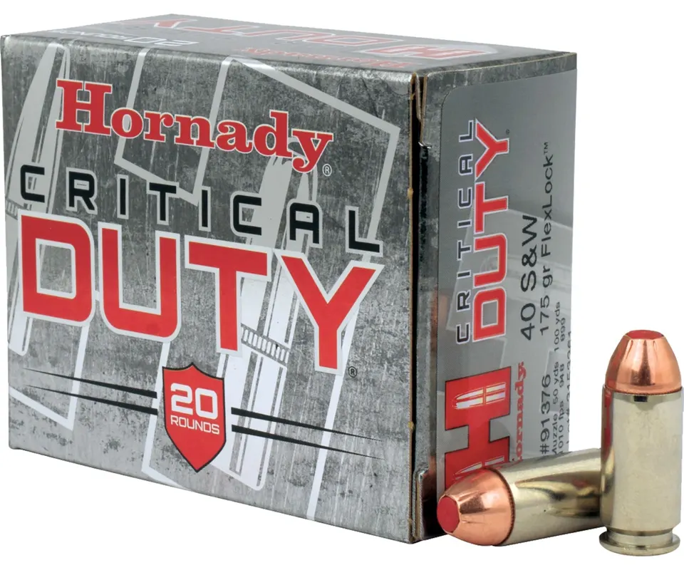 HRN 40SW 175GR CDUTY FLX 20RD 10BX/CS