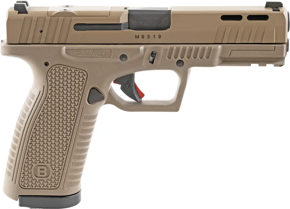 BER BPFS 9MM PST FDE 17RD OR