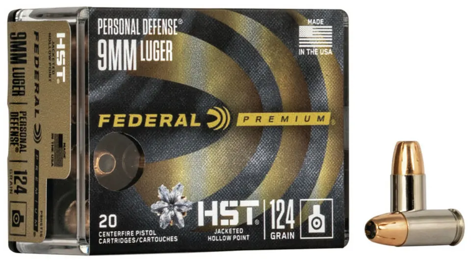 FDR 9MM 124GR HST JHP 20RD 10BX/CS