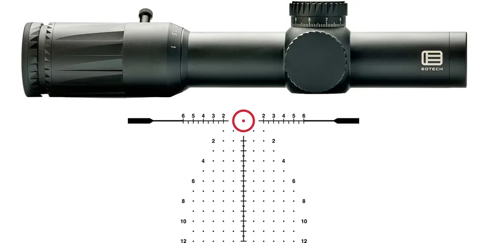 EOT VUDU 1-10X28 FFP SR5 DAYBD MRAD DAYLIGHT BRIGHT DOT