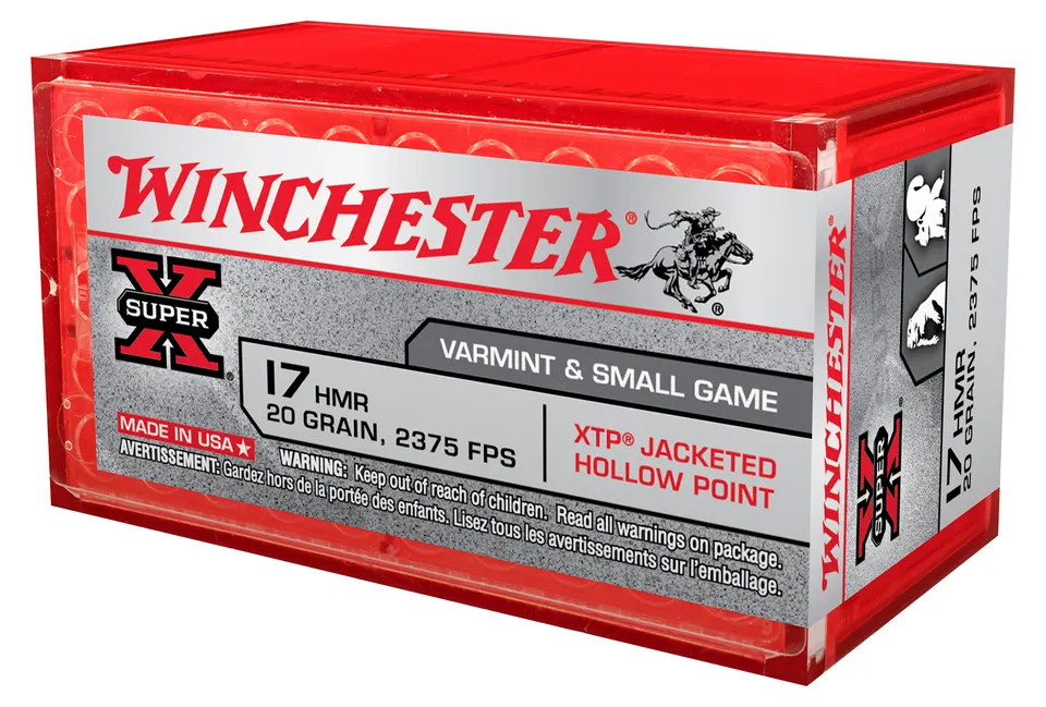 WIN 17HMR 20GR XTP JHP 50RD 20BX/CS