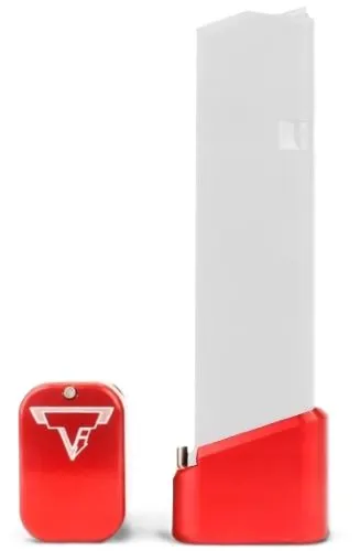 TARAN TI FIREPOWER BASE PAD KIT FOR GLOCK +5/6 RED