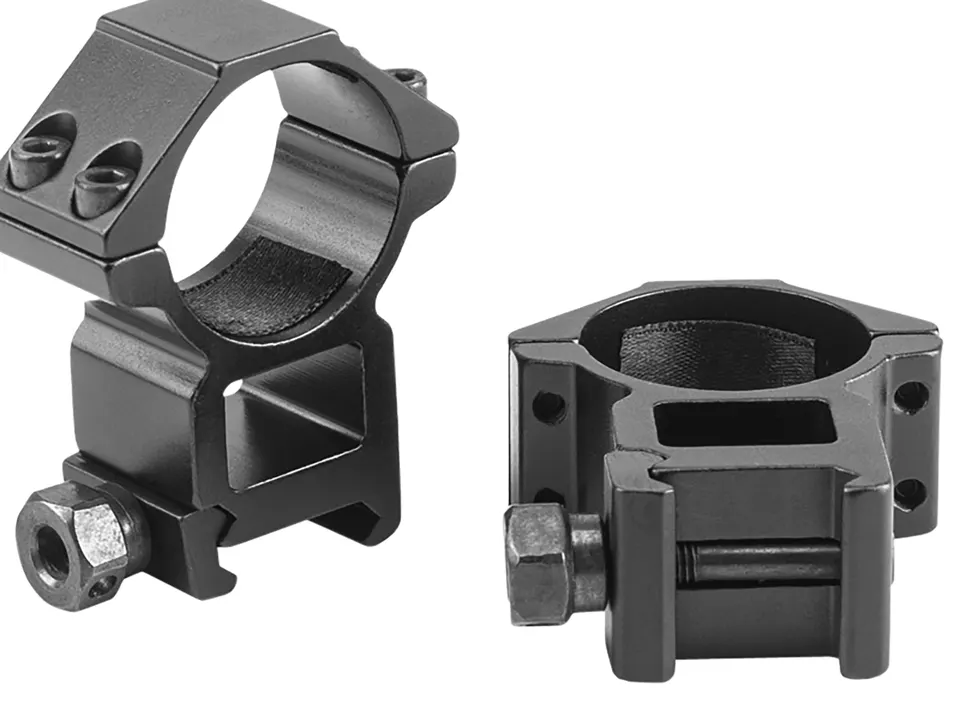 RING SET 1" HIGH — MATTE BLACK