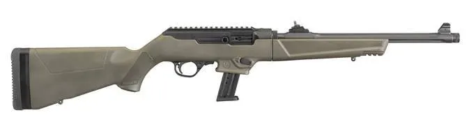 PC CARBINE 9MM BL/ODG 16" 17+1 — 19106 | THREADED/FLUTED BBL