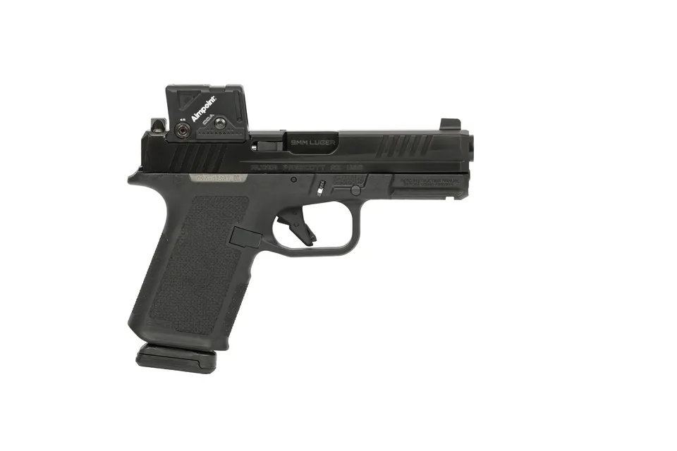 RXM 9MM BLK/BLK 15+1 4" COA — 19462  AIMPOINT COA RED DOT