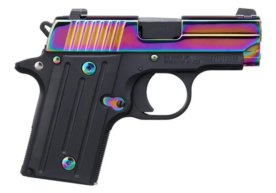 P238 RAINBOW 380ACP 6+1 NS — 238-380-RBT2