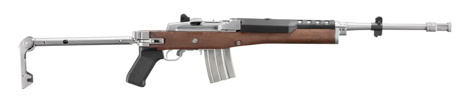 MINI-14 5.56 SS/WD 20RD TB — 5895 | STAINLESS SIDE-FOLDER