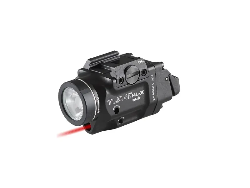 TLR-8 HL-X SUB USB 1000LM P365 — RAIL MOUNTED LIGHT|RED LASER