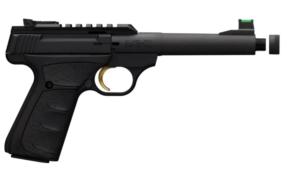 BUCKMARK CAMP URX SR 22LR 5.5 — THREADED BARREL W/ CAP