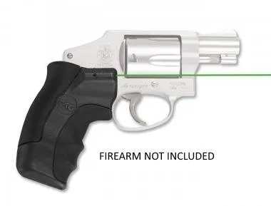 LASERGRIP S&W J-FRM RND GREEN — 01-4610-1