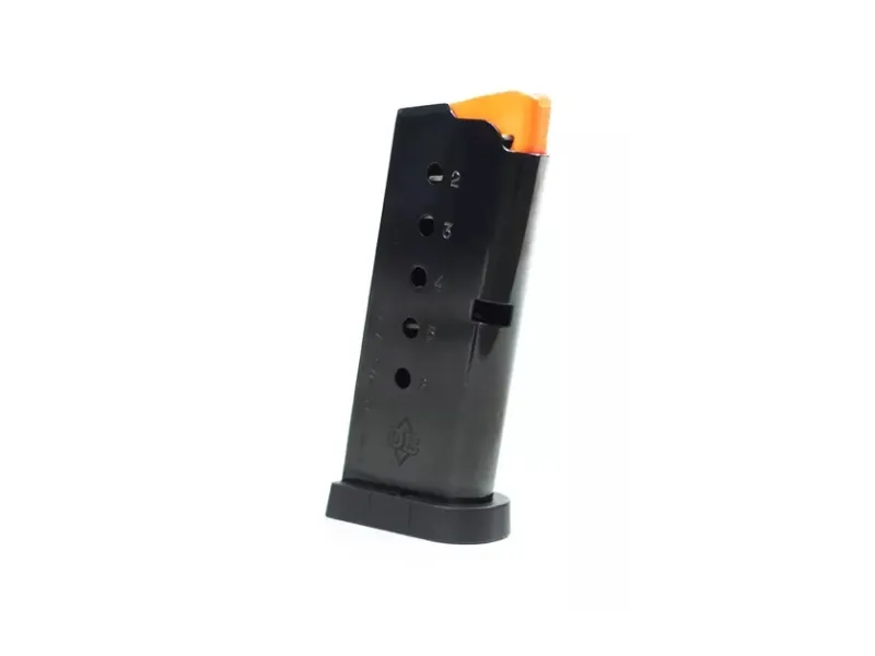 MAGAZINE DB9 G4 9MM 6RD FLT — FLAT BOTTOM MAGAZINE