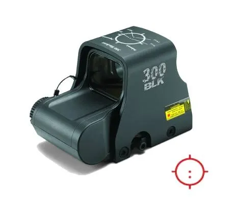 XPS2 BLK 300BLK RED RET CR123 — HOLOGRAPHIC WEAPON SIGHT
