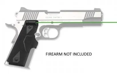LASERGRIP 1911 GOV/COM GREEN — 01-4100-1