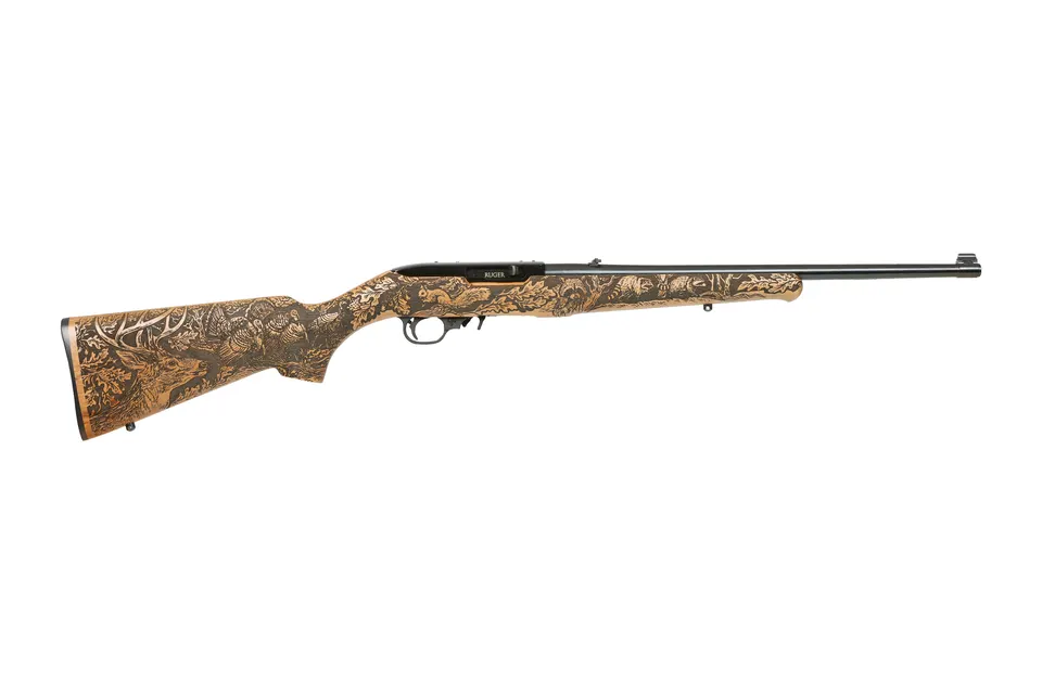 10/22 WHITETAIL 22LR BLWD 18.5 — 32051 ENGRAVED WHITETAIL
