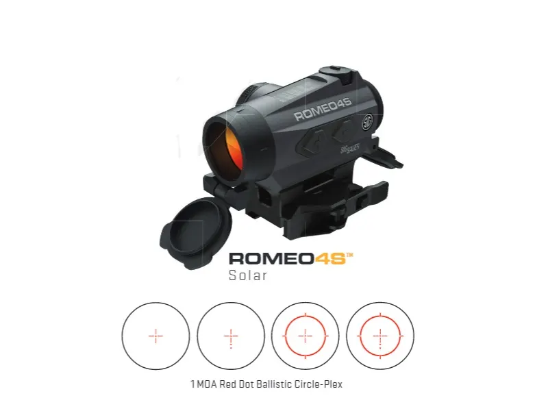 ROMEO4S 1X20 CRPLX SOLR TX/QR — SIDE BATTERY|TORX & QR MOUNTS