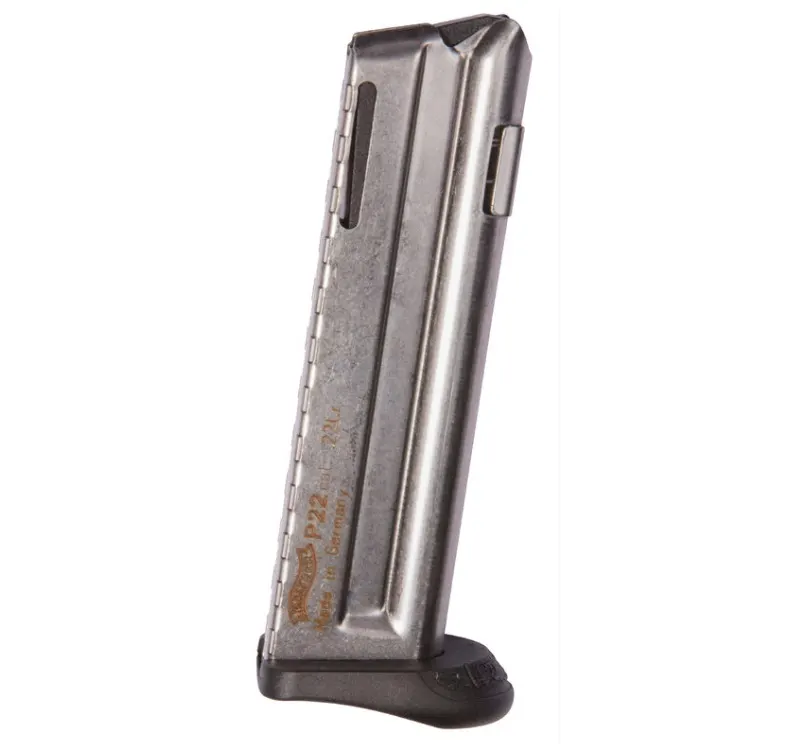 MAGAZINE P22 10RD W/FINGERREST — 512604