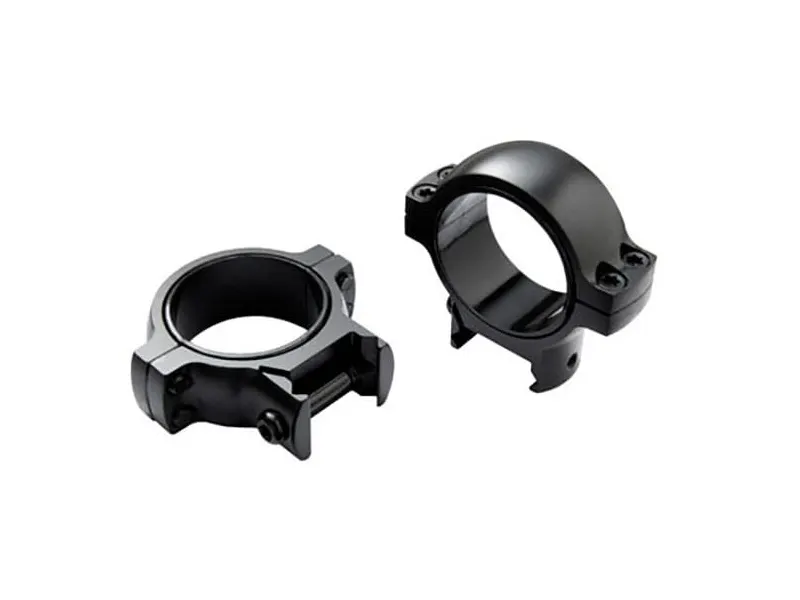 SIGNATURE RINGS 1" MED BLK WVR — WEAVER STYLE