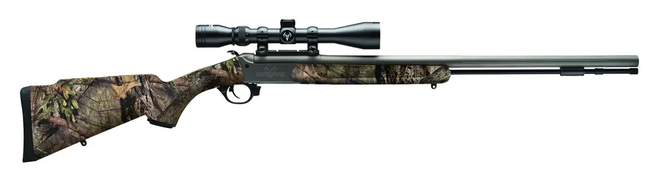 NITROFIRE 50CAL SS/MOBUC PKG — 3-9X40 DUPLEX SCOPE