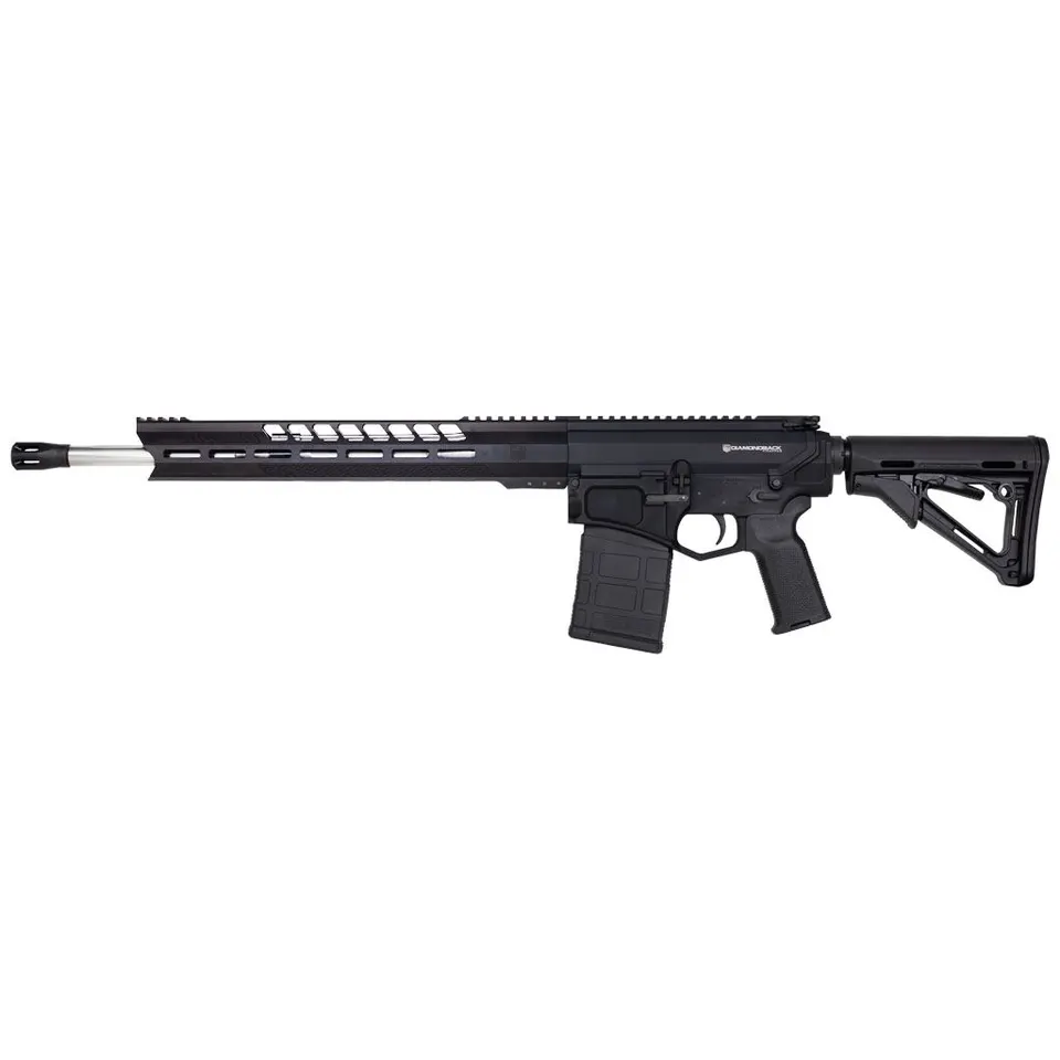 DB10BG 308WIN BLACK 18" V RAIL — STAINLESS STEEL BARREL