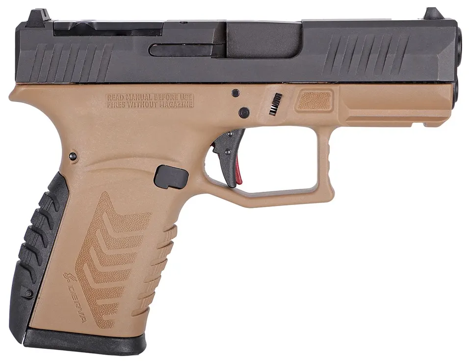 DY9Z 9MM FDE/BLK 15+1 OR — OPTIC-READY SLIDE