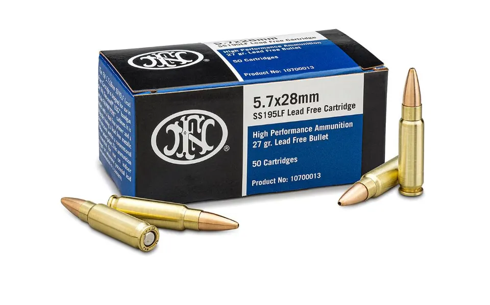 AMMO 27GR 5.7 LEAD FREE 2000RD — SS195LF 2000RD CASE