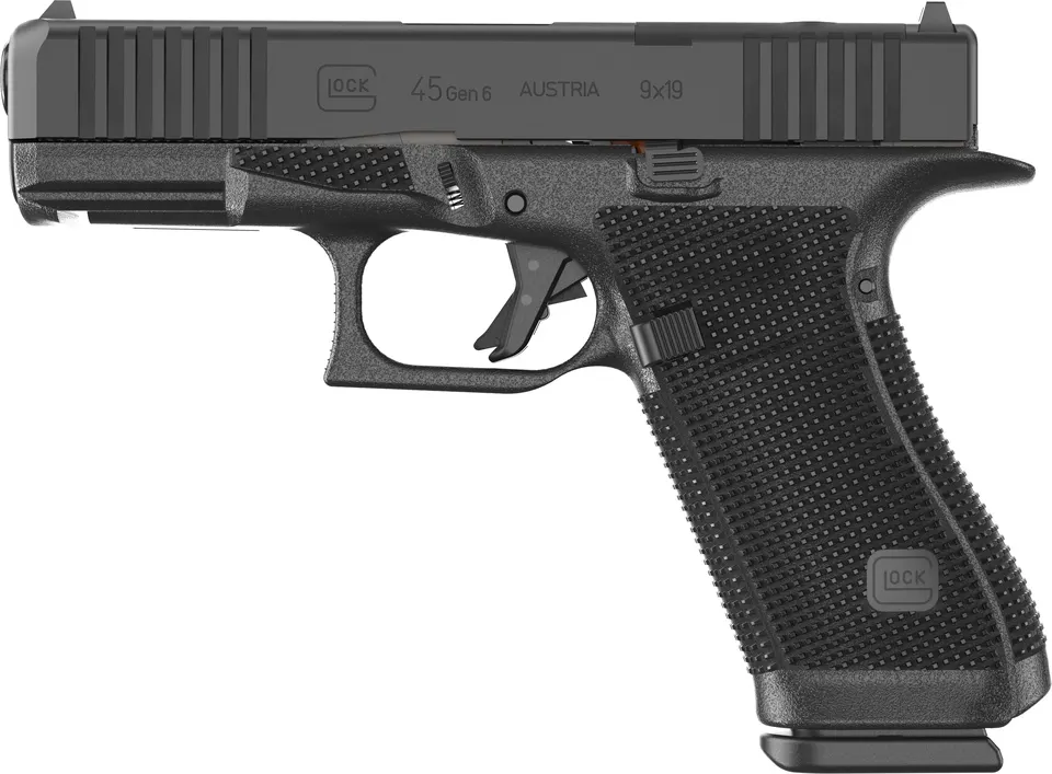 G45 G6 9MM 17+1 4.0" ORS FS  # — 3-17RD MAGS | FRONT SERRATIONS