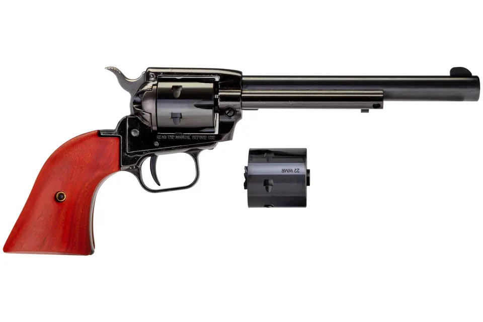 22LR/22M BLUE 6.5" FS — COCOBOLO GRIP/2 CYLINDERS