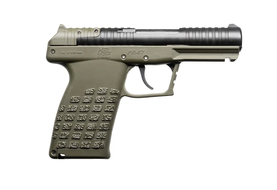 PR-5.7 5.7X28 20+1 BLK/GRN OR — BLACK SLIDE/GREEN FRAME