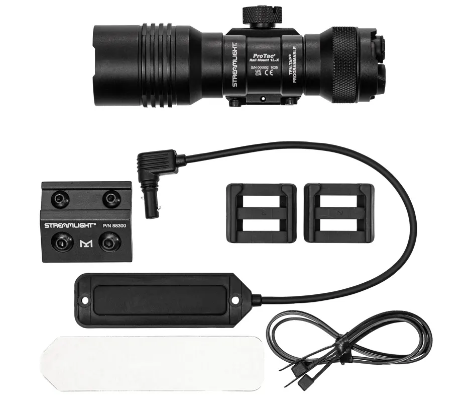 PROTAC RL MNT 1L-XUSBPRO 850LM — BLK | TACTICAL LONG GUN LIGHT