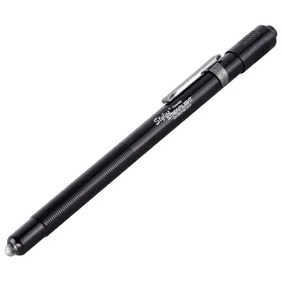 STYLUS PENLIGHT WHITE LED BLK — AAAA BATTERY