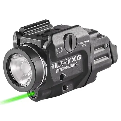 TLR-8X G FLEX 500LM LGHT/LSR — RAIL MOUNTED LIGHT|GREEN LASER