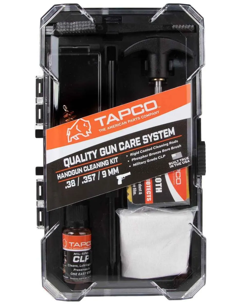 HANDGUN CLEANING KIT — .38/357/9MM