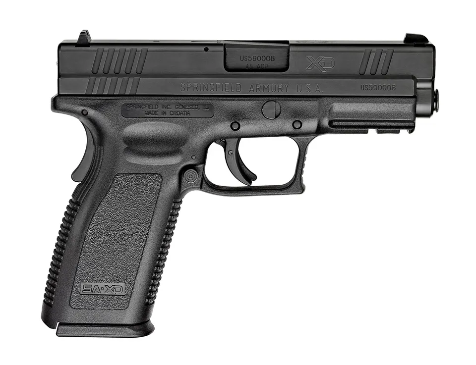 XD 45ACP BLACK 4" 10+1 — XD ESSENTIALS PACKAGE | CA