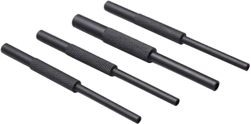 JE ROLL PIN HOLDER PUNCH SET 5 PIECE